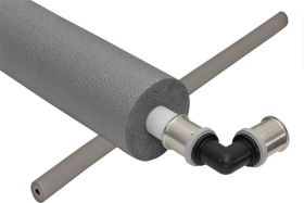 PE Rohrisolierung Rohrdämmung 100% gemäß GEG/EnEV 2 Meter 15 x 27 mm