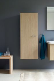 Möbelwaschtisch DuraStyle 650 mm mit ÜL, mit HLB, 1 HL, weiß