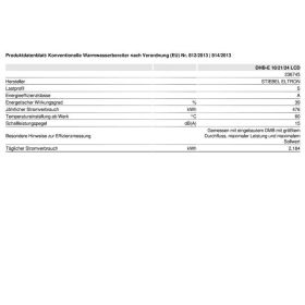 Stiebel Eltron Komfort-Durchlauferhitzer DHB-E LCD