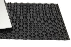 100 m² Set Noppensystem 35 mm WLG 040 16x2 Alu-Verbundrohr Raster 10 cm 10 Heizkreise LCD Regler 230 V + Zubehör