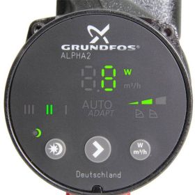 Grundfos Alpha2 Hocheffizienz-Umwälzpumpe 25-60 180 mm