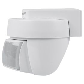 Homematic IP Smart Home Bewegungsmelder HmIP-SMO-2 mit Dämmerungssensor - außen, weiß