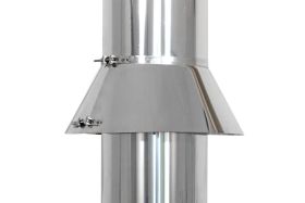 Schornstein Regenabweiser Edelstahl DW DN 130