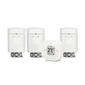 Eve Thermo Raumkomfort-Set mit 3x Heizkörperthermostat
