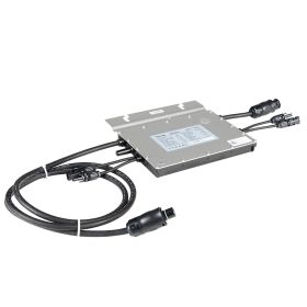 Priwatt Balkonkraftwerk priBalcony Duo Paket 2x 365 Wp/600 W Solaranlage Balkone 90° inkl. Wechselrichter Hoymiles