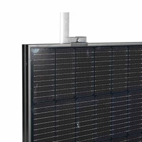 Priwatt Balkonkraftwerk priBalcony Duo Paket 2x 365 Wp/600 W Solaranlage Balkone 90° inkl. Wechselrichter Hoymiles