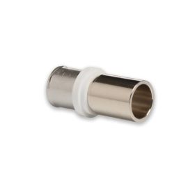 Selfio-Press Aluverbund Pressfitting  Übergang Kupferrohr 20 x 2 mm - 22 mm (Pressanschluss) vernickelt TH + U Kontur