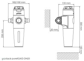 Grünbeck Feinfilter pureliQ:KD32 mit Druckminderer DN 32