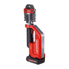 Rothenberger ROMAX Compact TT elektrohydraulische Fitting - Pressmaschine Set mit Pressbacken TH16-20-26, 1x2Ah