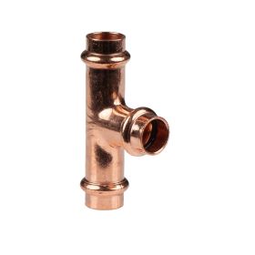 Kupfer Pressfitting T-Stück 15 mm V+M-Kontur DVGW