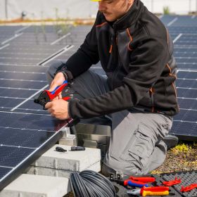 KNIPEX Werkzeugkoffer für Photovoltaik 7-teilig