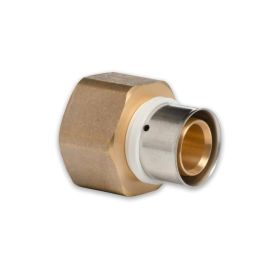 Selfio-Press Aluverbund Pressfitting  Übergang Innengewinde 32 x 3 - 1 1/4" TH + U Kontur DVGW