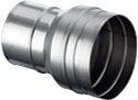 Schornstein Übergang 180 mm EW auf 150 mm EW Edelstahl