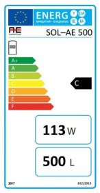 Solar-Brauchwasserpeicher SOL AE 500 l mit HE Pumpe Solar-Systemspeicher