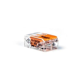 WAGO Compact-Verbindungsklemme 2-Leiter 100 Stück