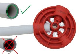 Aluverbund Steckfitting Henco Vision Kalispeed 16 x 2 - 20 x 2 - 26 x 3