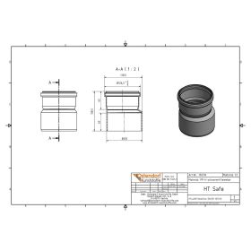 HTsafeR Reduktion DN 125/110