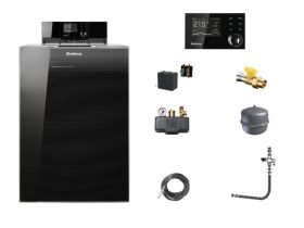 Buderus Logano plus KB192i 15 kW K76S/IMC110 Logaplus Heizungspaket HS25 Heizkreis RC310 mit Mischer