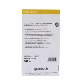 Grünbeck Mineralstofflösung exaliQ pure 60 Liter