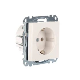 Merten System M SCHUKO-Steckdose MEG2301-0319 polarweiß glänzend