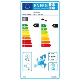 alpha innotec Sole-Wasser Wärmezentrale alterra V-line WZSV 92H3M 8,7 kW mit integriertem Brauchwasserspeicher