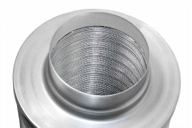 Zehnder Telefonieschalldämpfer für DN125, 1000 mm