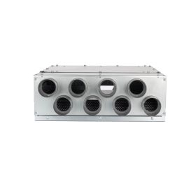 HG Hava Luftverteiler Verzinkt - 8x DN75 Mit Zentralem Ø160 Anschluss