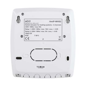 Homematic IP Smart Home Schaltaktor für Heizungsanlagen - 2-fach HmIP-WHS2