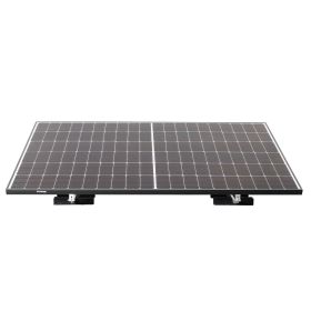 Priwatt Balkonkraftwerk priFlat Duo Paket 2x 375 Wp/600 W Solaranlage Flachdach inkl. Wechselrichter Hoymiles
