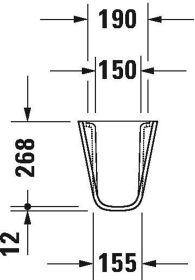 Halbsäule D-Code für 231065/231060/231055/034812, weiß