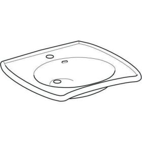 Geberit Vitalis WT, barrierefrei, 65x60c m. Hl., m. Ül., weiß