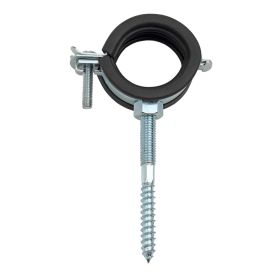 Rohrschelle 12 - 14 mm 1/4 Zoll mit Stockschraube M8 x 50 TX 25 10 Stück