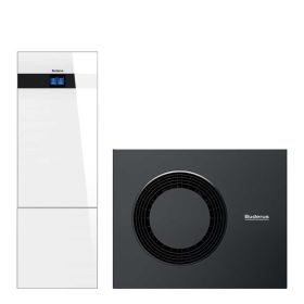 Buderus Luft-Wasser-Wärmepumpe Logaplus M WLW186i-12 AR T180 weiss
