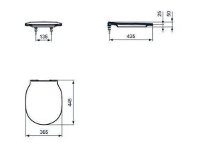 WC-Sitz Connect Air, Sandwich, Softclosing, Weiß