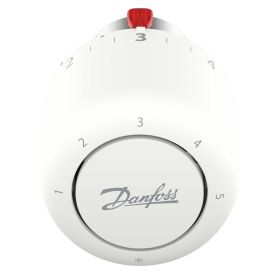 Danfoss Thermostatkopf Aero RA/VL gasgefüllt, Serviceelement mit eingebautem Fühler, weiß