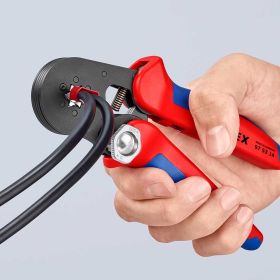 KNIPEX Selbsteinstellende Crimpzange für Aderendhülsen