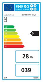 alpha innotec Reihenpufferspeicher zur Wandmontage WPSK 40 Split
