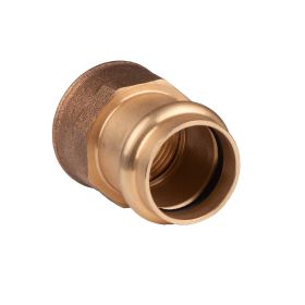 Kupfer Pressfitting Übergang aus Rotguss 28 mm - 1" IG V+M-Kontur DVGW