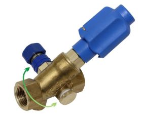 Marken Freistromventil Kommunal DN 15 IG Rp ½ Zoll mit Entleerung