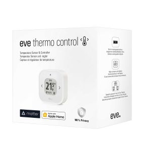 Eve Thermo Control – Temperatursensor und -regler für Eve Thermo (Matter)