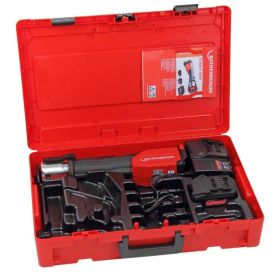 Rothenberger ROMAX 4000 elektrohydraulische Fitting - Pressmaschine Set Basic inkl. 1x4 Ah Akku + Ladegerät