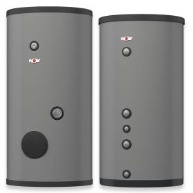 Wolf Gas-Hybridheizung 24 kW mit Gasbrennwert-Heiztherme CGB-2-24, Luft-/Wasser-Wärmepumpe CHA-07/400V, 200 L Pufferspeicher SPU-1, 300 L Warmwasserspeicher SEW-1, Bedienmodul BM-2