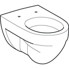 Geberit Renova Wand-WC Flachspüler weiß
