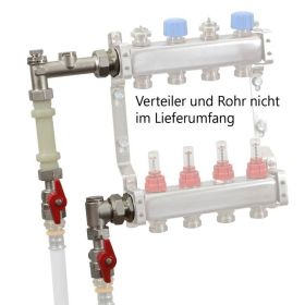 Wärmemengenzähler-Einbauset vertikal