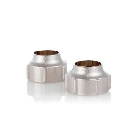 Klemmverschraubung 18 x 3/4 Zoll Eurokonus für metallische Rohre, Set A1