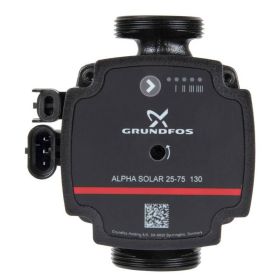 Grundfos Hocheffizienz-Umwälzpumpe ALPHA SOLAR 25-75 130 mm