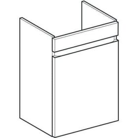 Geberit Renova Plan US für HWB, 1 Tür 43,5x66x34,5cm, lava