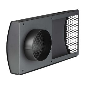Wolf UniAir Design-Doppelgitter DN160 anthrazit RAL 7016 für CWL