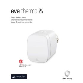 Eve Thermo - Smartes Heizkörperthermostat (Matter)