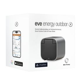 Eve Energy Outdoor - Smarte Außensteckdose mit Verbrauchsmessung